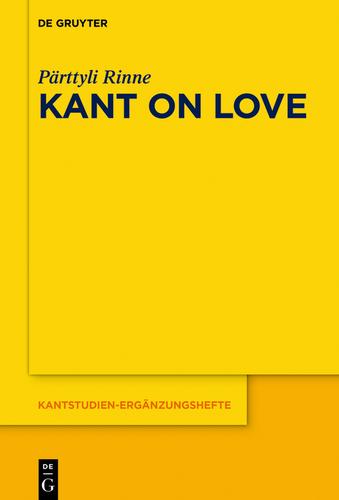 Cover image for Kant on Love