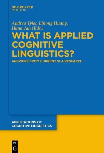 Cover image for What is Applied Cognitive Linguistics?