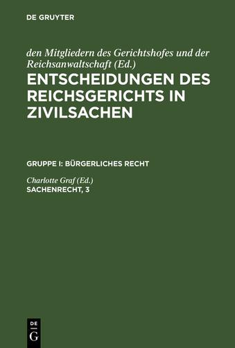 Cover image for Sachenrecht, 3