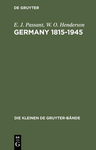 Cover image for Germany 1815-1945