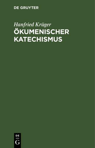 Cover image for Okumenischer Katechismus