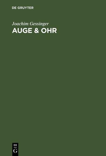 Cover image for Auge & Ohr