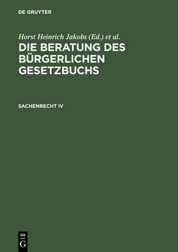 Cover image for Sachenrecht IV