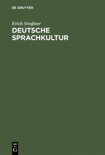 Cover image for Deutsche Sprachkultur