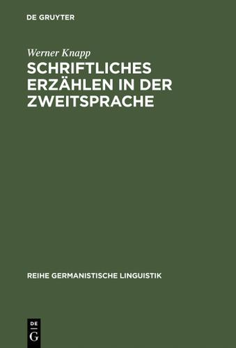 Cover image for Schriftliches Erzahlen in der Zweitsprache