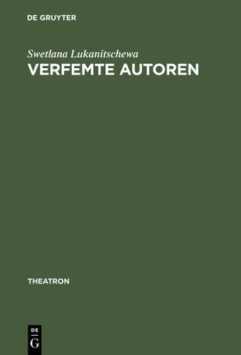 Cover image for Verfemte Autoren