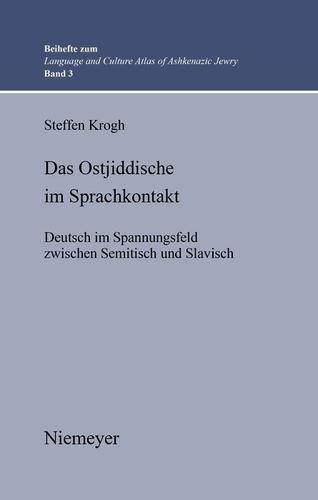 Cover image for Das Ostjiddische im Sprachkontakt