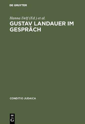 Cover image for Gustav Landauer im Gesprach