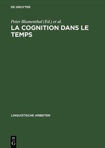 Cover image for La cognition dans le temps
