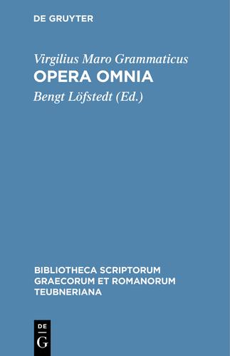 Cover image for Opera omnia