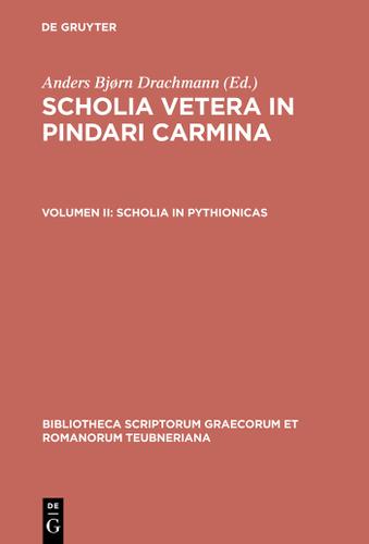 Cover image for Scholia in Pythionicas