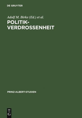 Cover image for Politikverdrossenheit