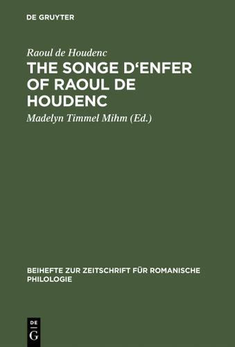 Cover image for The Songe d'Enfer of Raoul de Houdenc