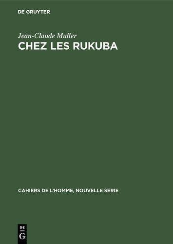 Cover image for Chez les Rukuba