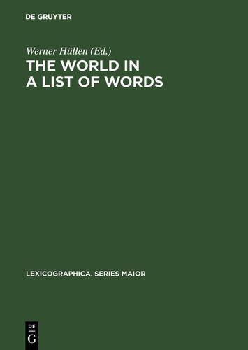 Cover image for The world in a list of words