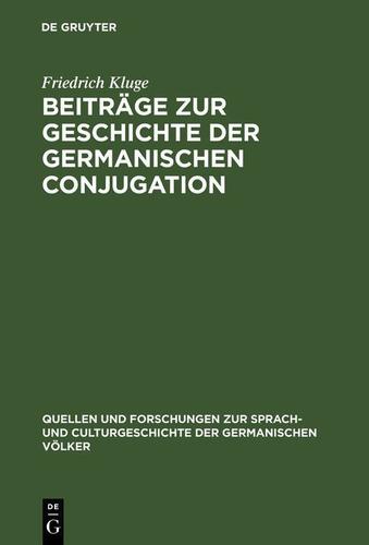 Cover image for Beitrage zur Geschichte der germanischen Conjugation