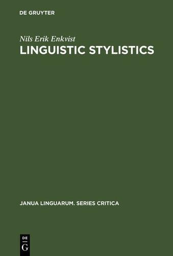Cover image for Linguistic stylistics