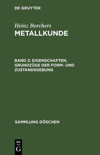 Cover image for Eigenschaften, Grundzuge der Form- und Zustandsgebung