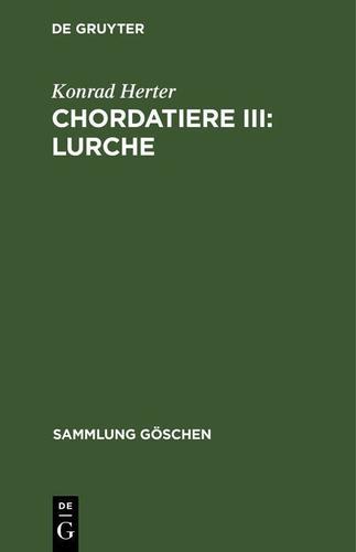 Cover image for Chordatiere III: Lurche