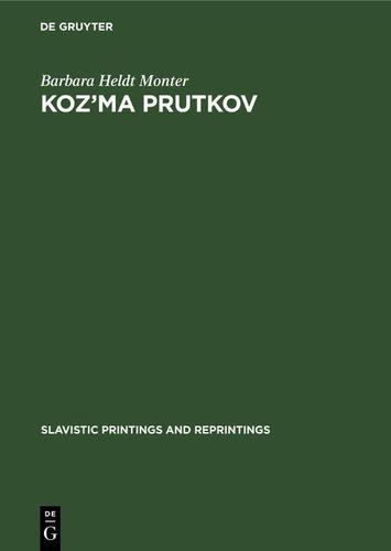 Cover image for Koz'ma Prutkov