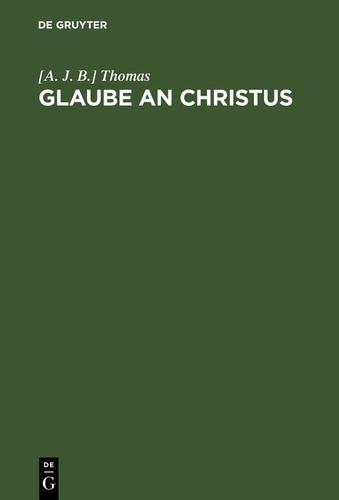Cover image for Glaube an Christus