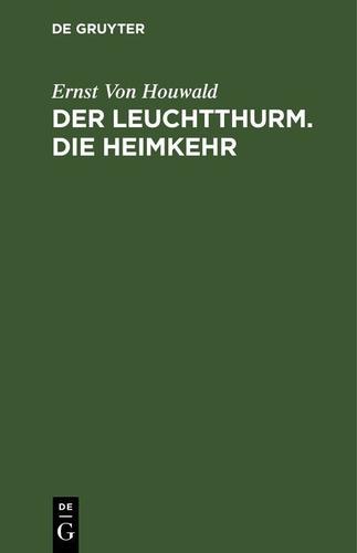 Cover image for Der Leuchtthurm. Die Heimkehr