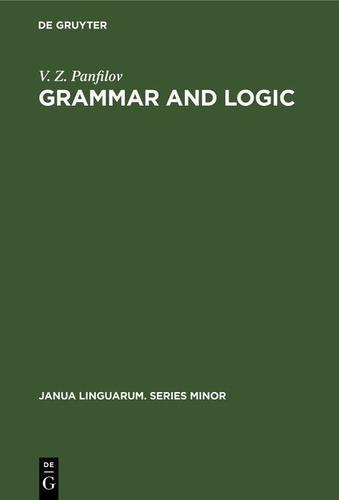 Cover image for Grammar and Logic