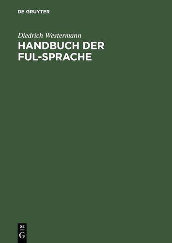 Cover image for Handbuch der Ful-Sprache