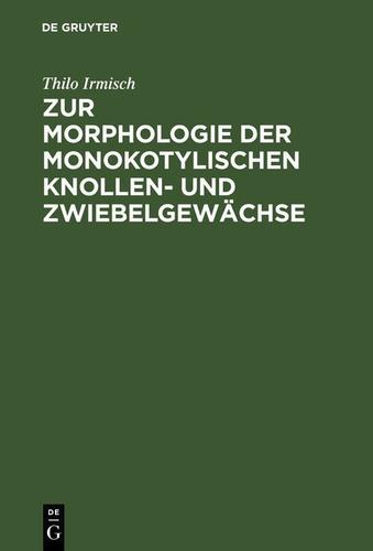 Cover image for Zur Morphologie der monokotylischen Knollen- und Zwiebelgewachse
