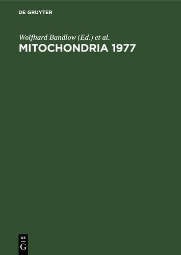 Cover image for Mitochondria 1977