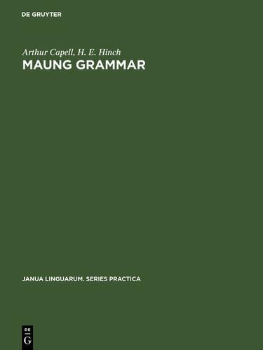 Cover image for Maung grammar