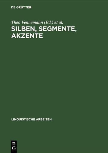 Cover image for Silben, Segmente, Akzente
