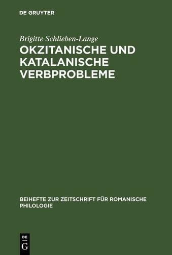 Cover image for Okzitanische und katalanische Verbprobleme