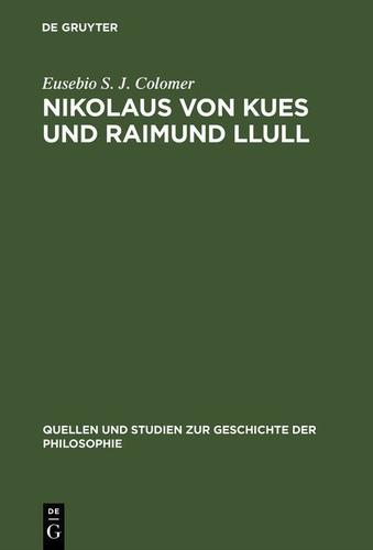 Cover image for Nikolaus von Kues und Raimund Llull