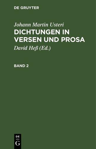 Cover image for Dichtungen in Versen und Prosa