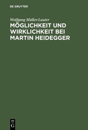 Cover image for Moglichkeit und Wirklichkeit bei Martin Heidegger