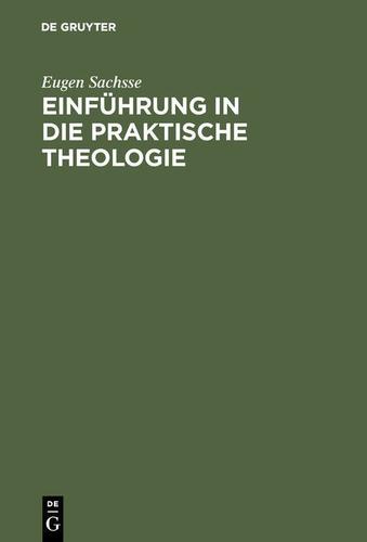 Cover image for Einfuhrung in die praktische Theologie
