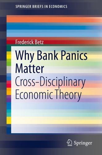 Cover image for Why Bank Panics Matter