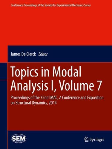 Cover image for Topics in Modal Analysis I, Volume 7