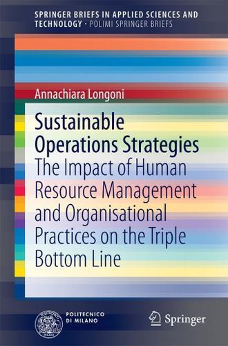 Cover image for Sustainable Operations Strategies
