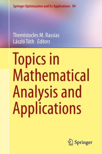 Cover image for Topics in Mathematical Analysis and Applications