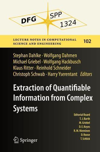 Cover image for Extraction of Quantifiable Information from Complex Systems