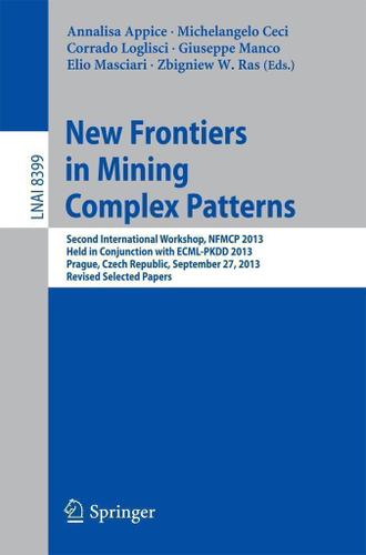 Cover image for New Frontiers in Mining Complex Patterns