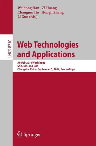 Cover image for Web Technologies and Applications