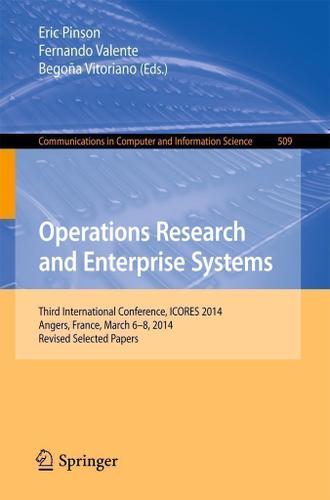 Cover image for Operations Research and Enterprise Systems