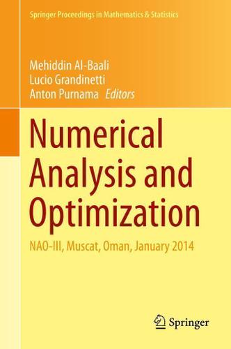 Cover image for Numerical Analysis and Optimization