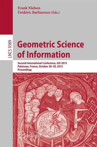 Cover image for Geometric Science of Information