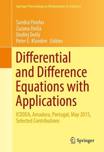 Cover image for Differential and Difference Equations with Applications
