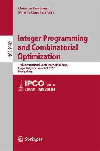 Cover image for Integer Programming and Combinatorial Optimization