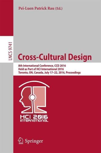 Cover image for Cross-Cultural Design